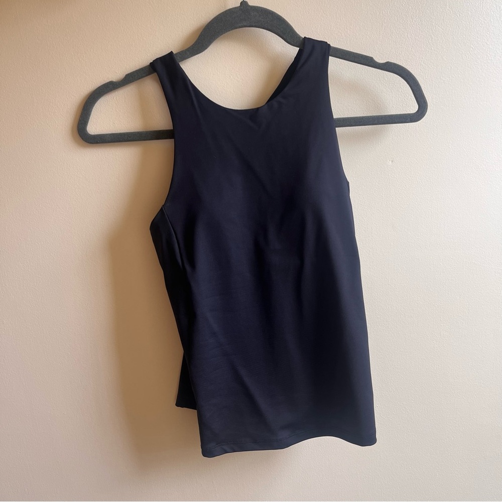 Athleta Black Tank Top with Built in Bra, Women’s Size XS